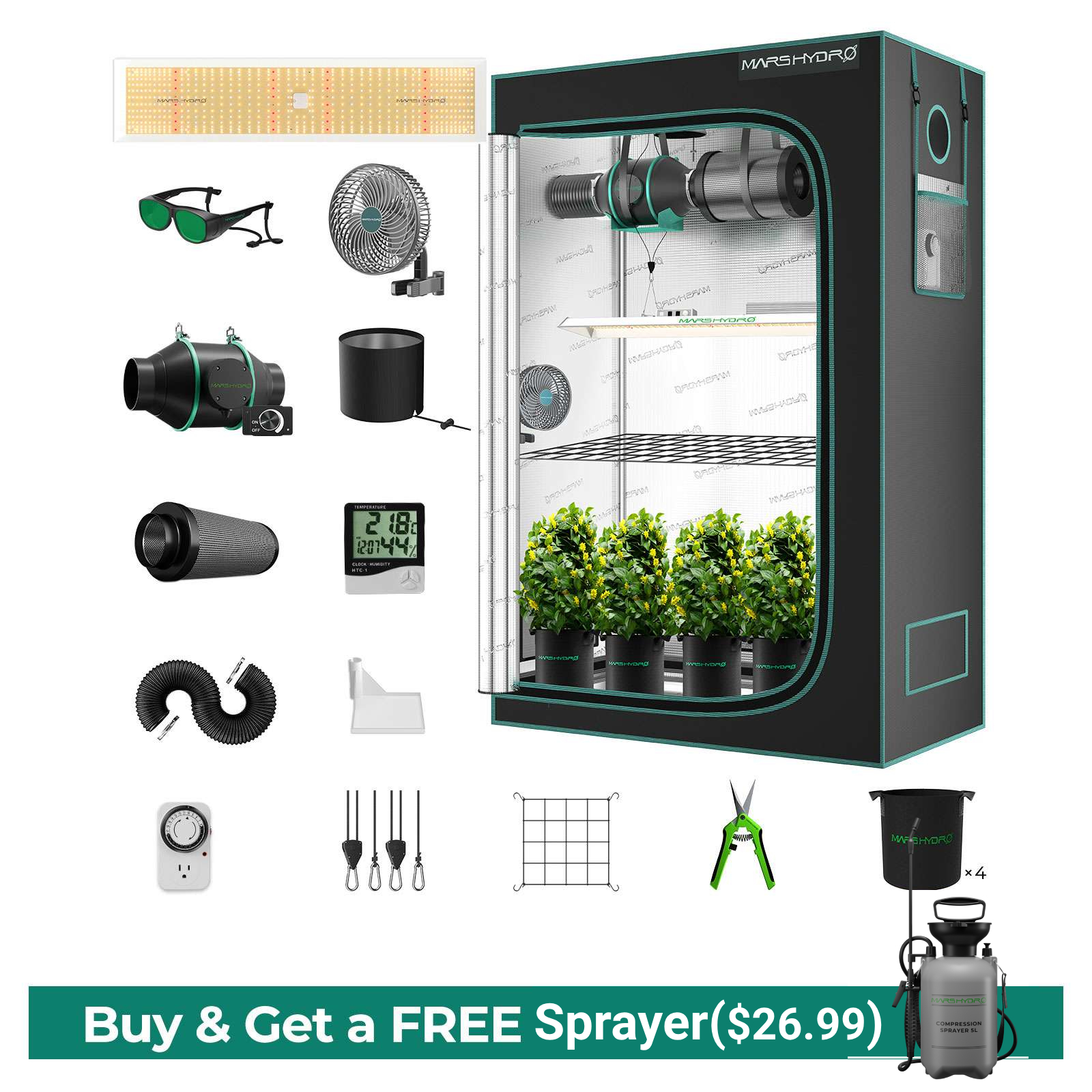 TSL2000套装送喷雾器US