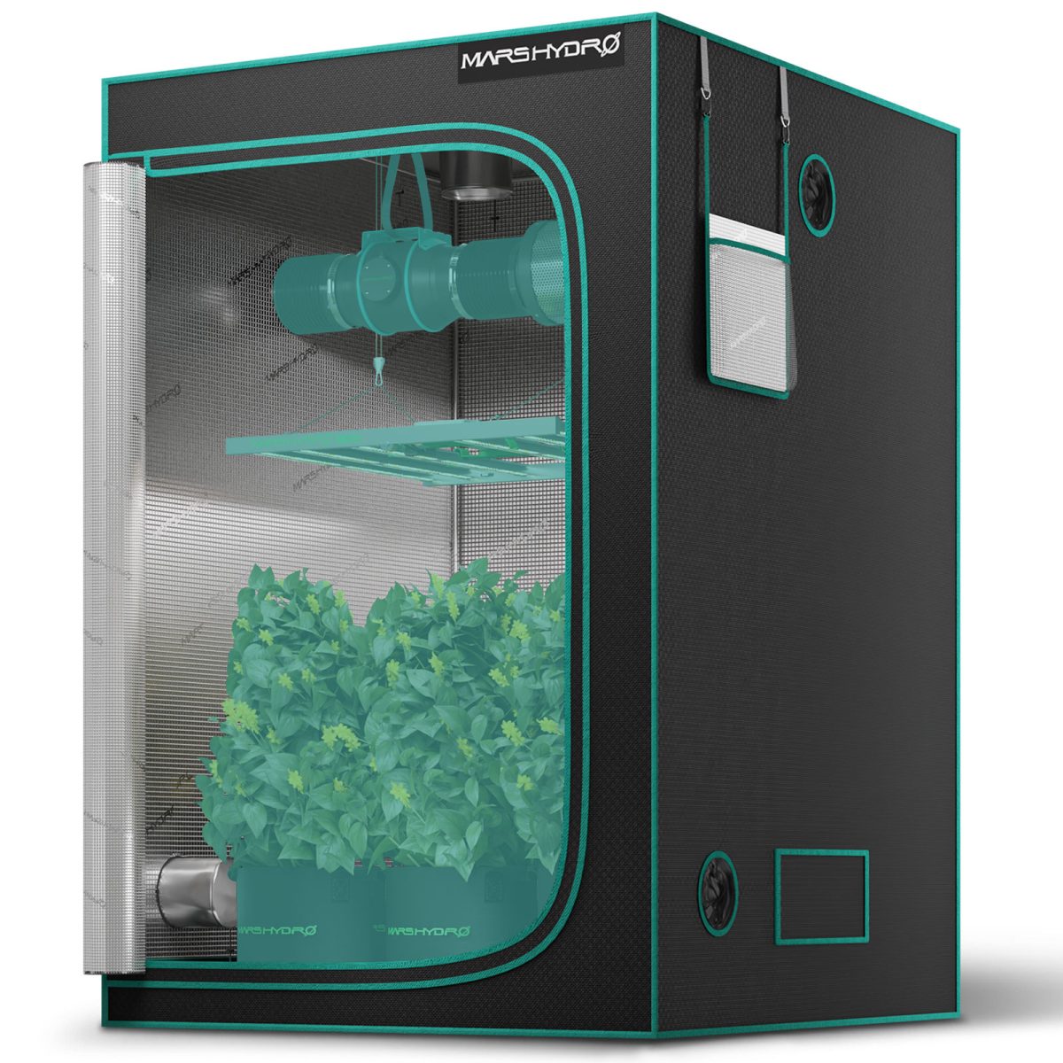 mars hydro grow tent 120x120x20
