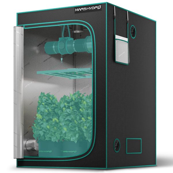Mars Hydro 120x120x200cm 4x4 Hydroponic Indoor Grow Tent(Pre-order, will be shipped out before Aug. 1st)