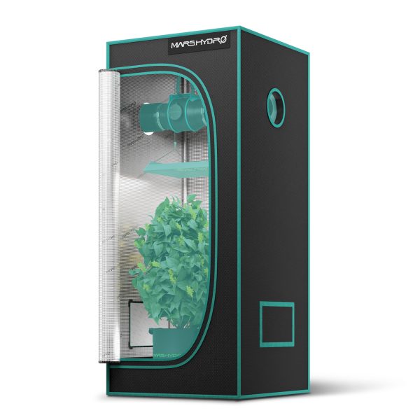 [Beginners' Choice] Mars Hydro 70x70x160cm 2.3x2.3 Indoor Hydroponic Grow Tent