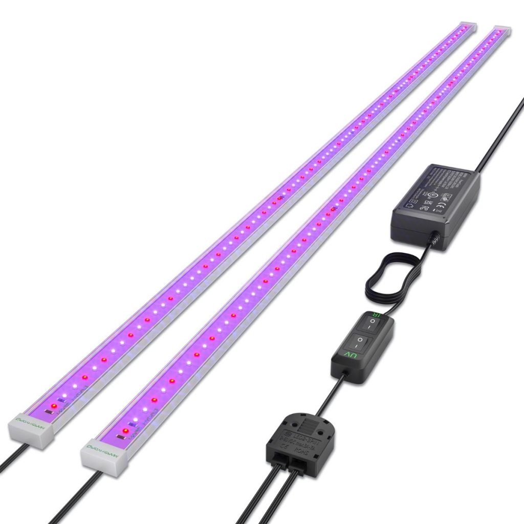 Led grow outlet light under cabinet