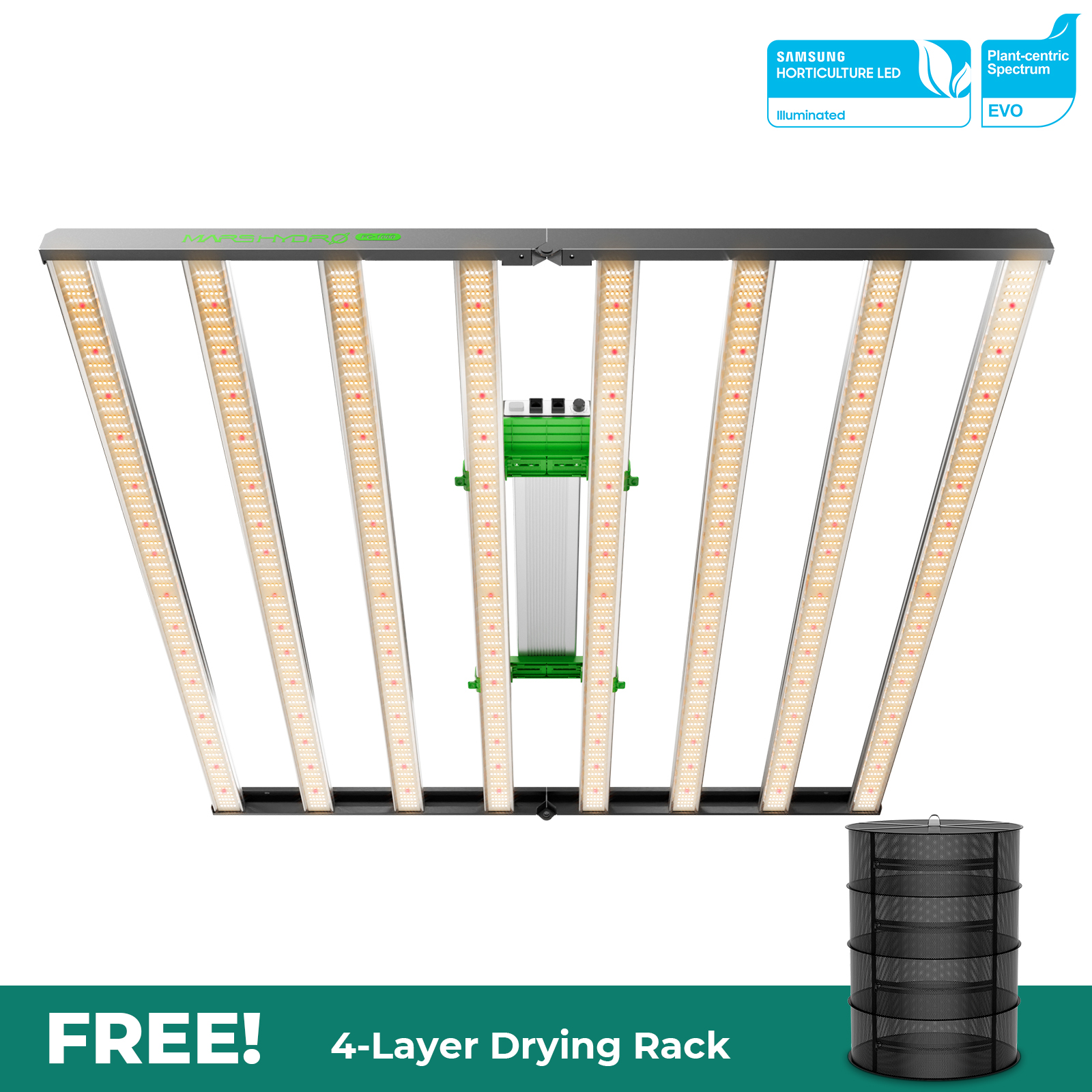 mars hydro led grow light FC-1000W