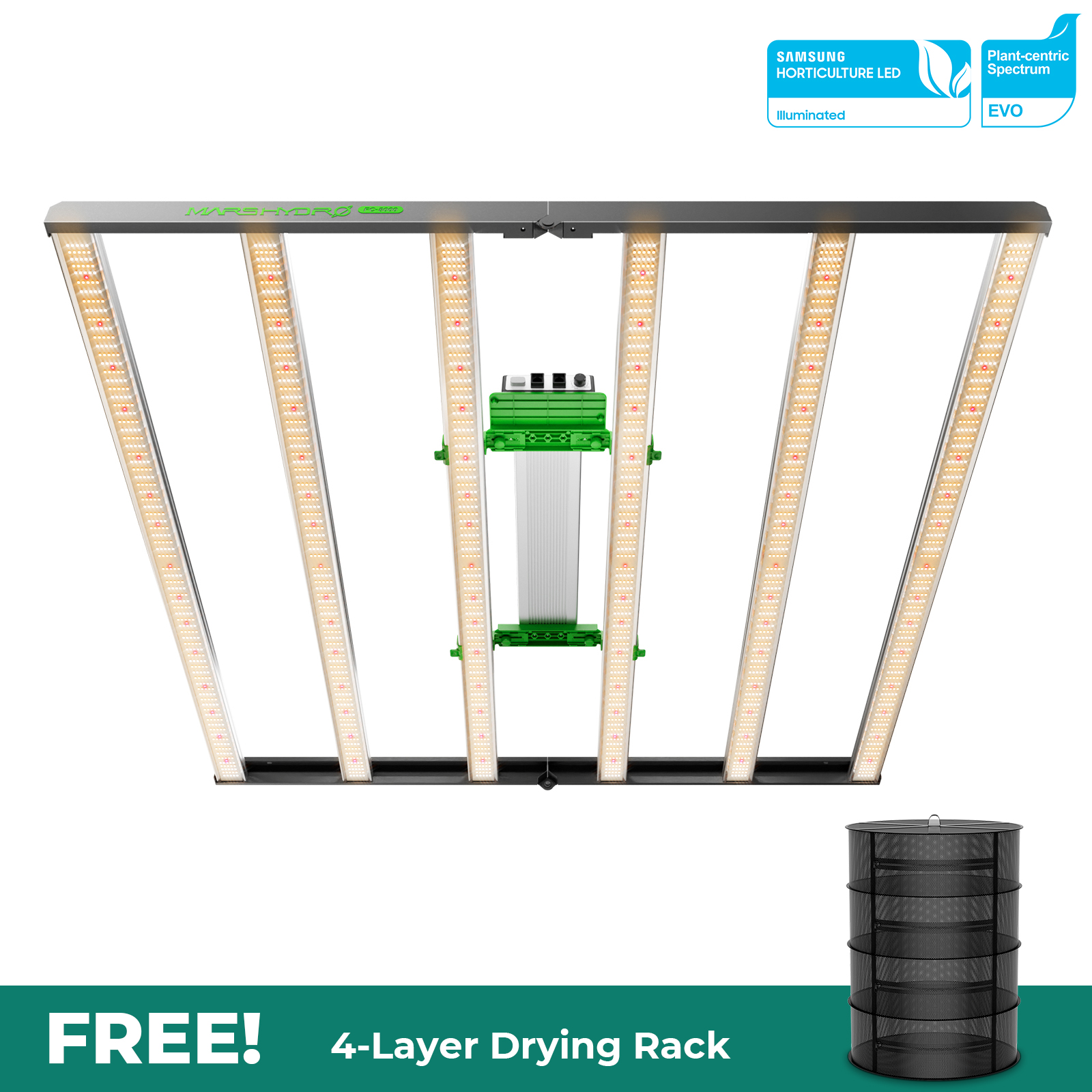 2025 Best LED Grow Light - FC8000 800W Samsung EVO- Mars