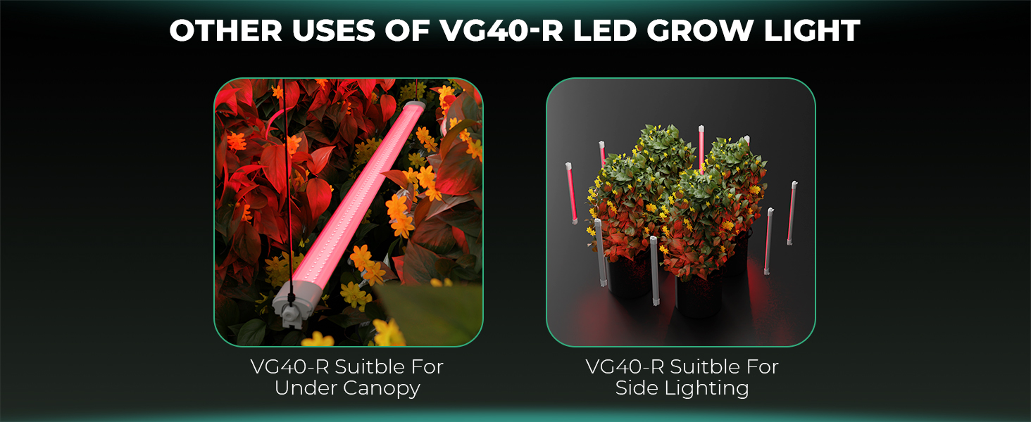vg40-red-supplemental-light-suitable for various scenarios