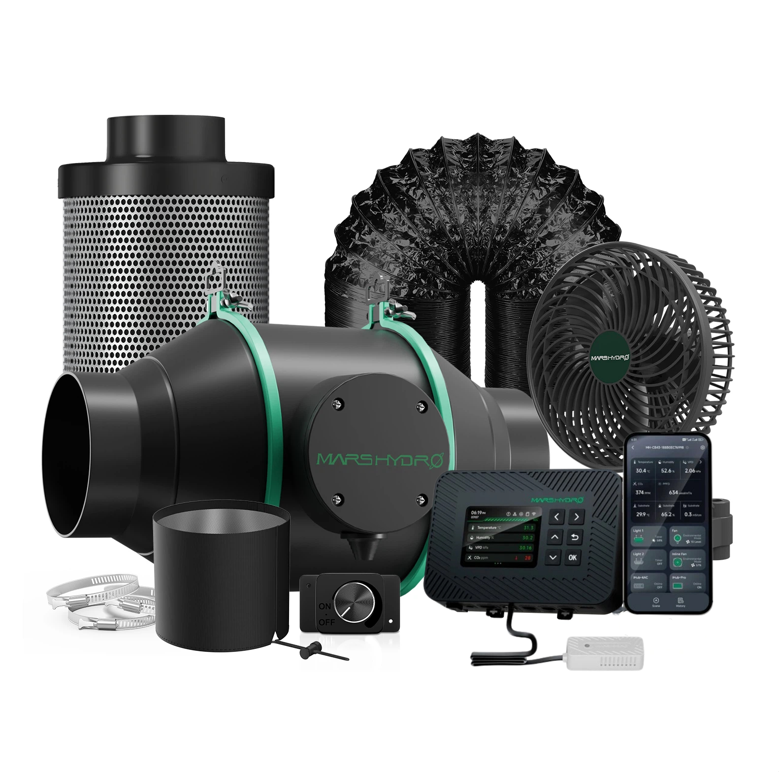 4IFRESHKIT+CLIP-ON-FAN+MH-CONTROLLER43-2511