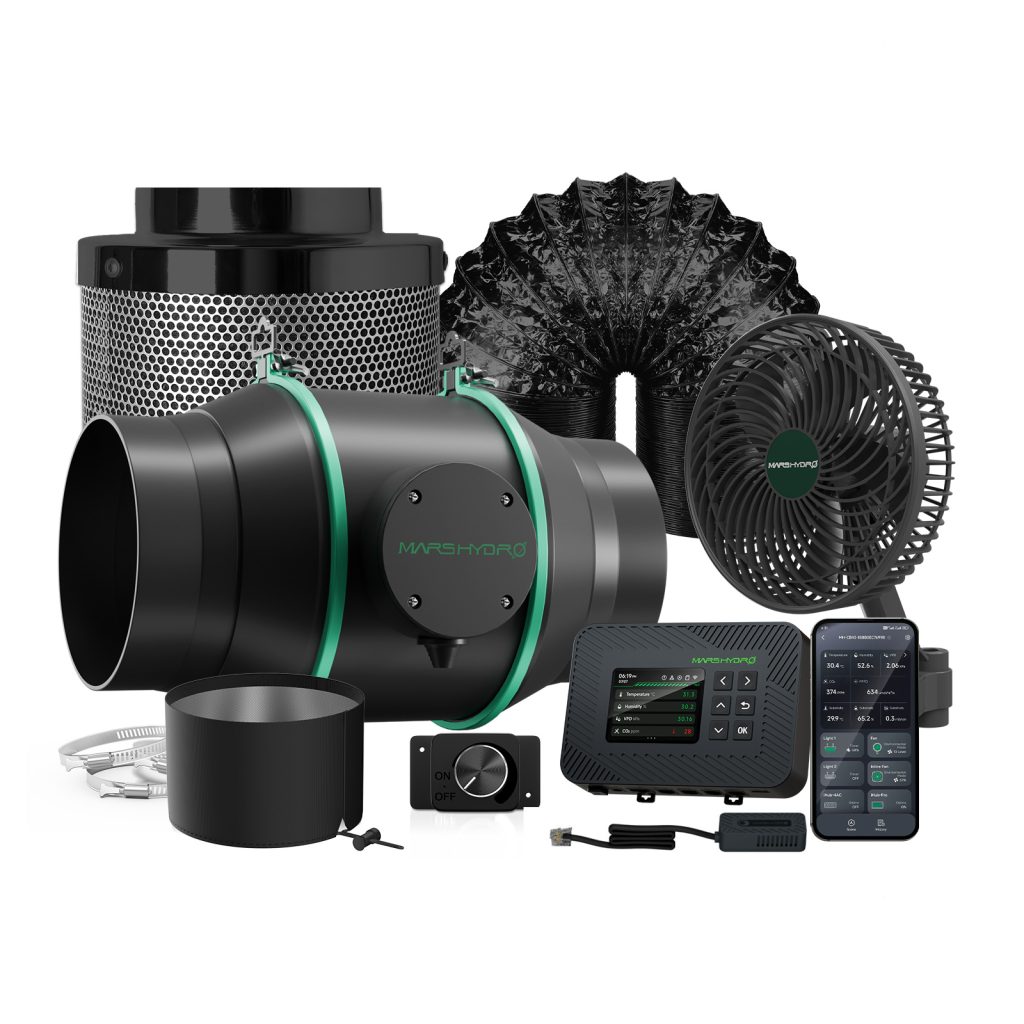 Inline Fan Carbon Filter Combo - Mars Hydro AU