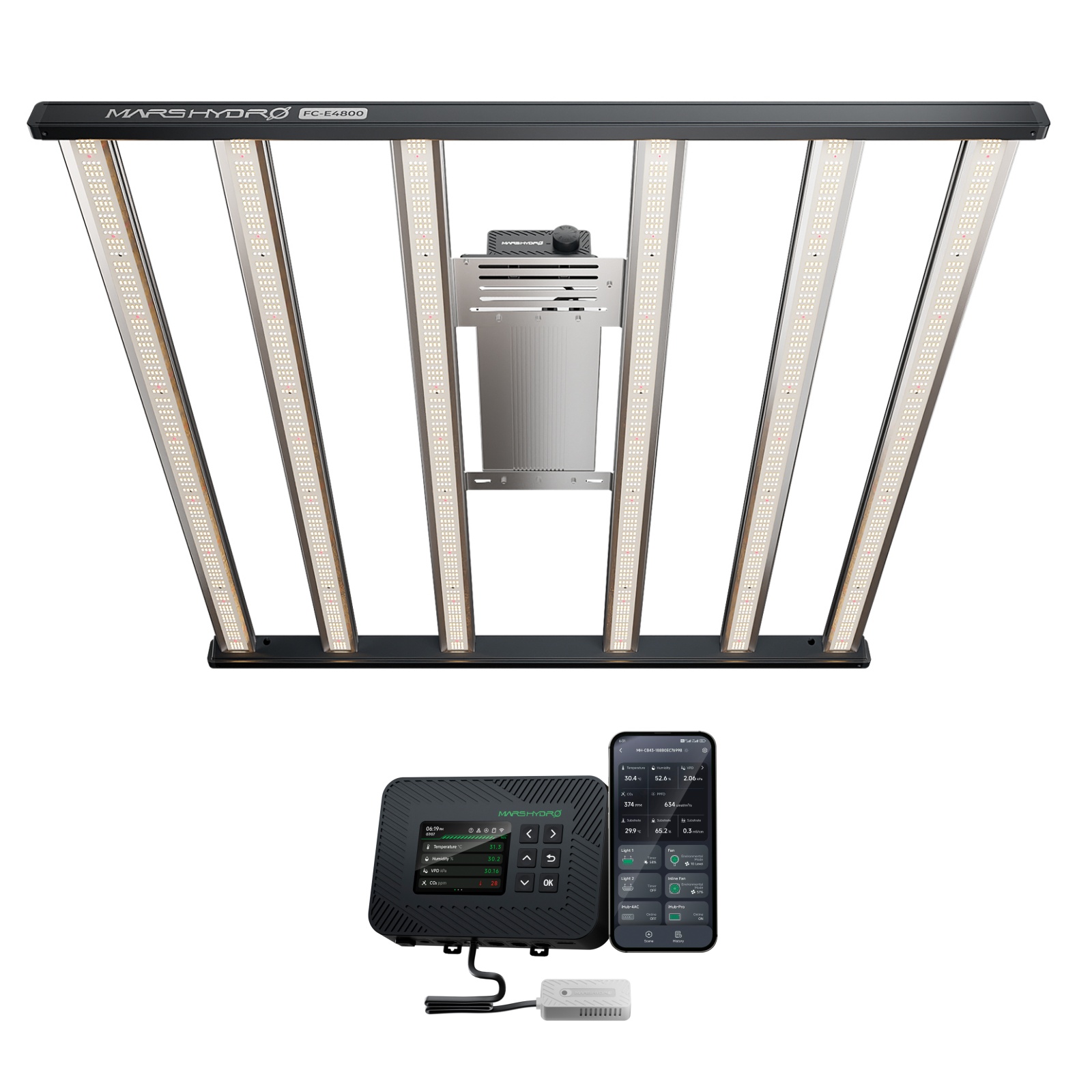 Mars Hydro FC-E4800 Led grow lights with Controller Mars Hydro FC-E4800 Led grow lights with Controller
